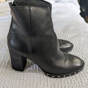 All Saints heeled boots size 38